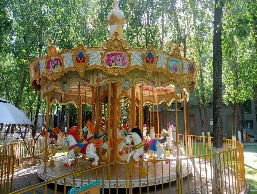 สวนสนุกหรู คารูเซล สวนกลางแจ้ง รีดเด็ก ที่ดีที่สุด 24 ที่นั่ง รีดคารูเซล