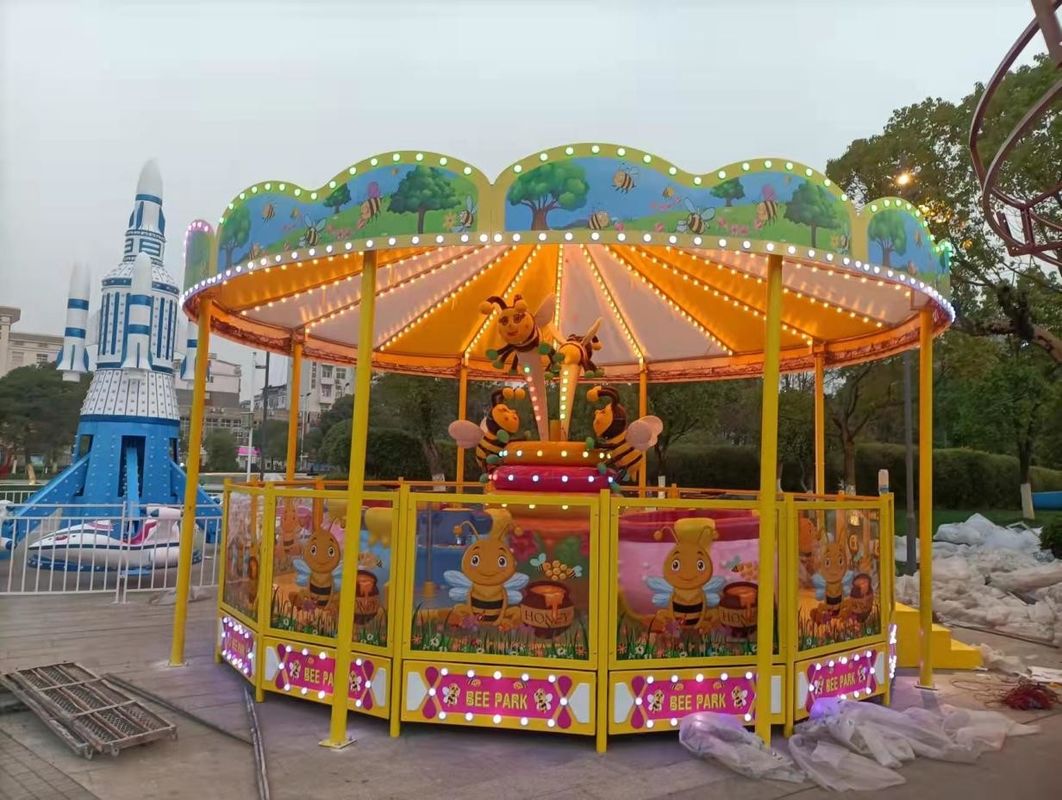 18 คน สถานที่บันเทิงเด็ก Bee Like Spray Ball รถยนต์ สนามเด็ก